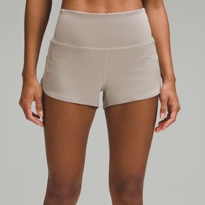 Lululemon Speed Up High Rise Lined Short 2.5 - Riverstone